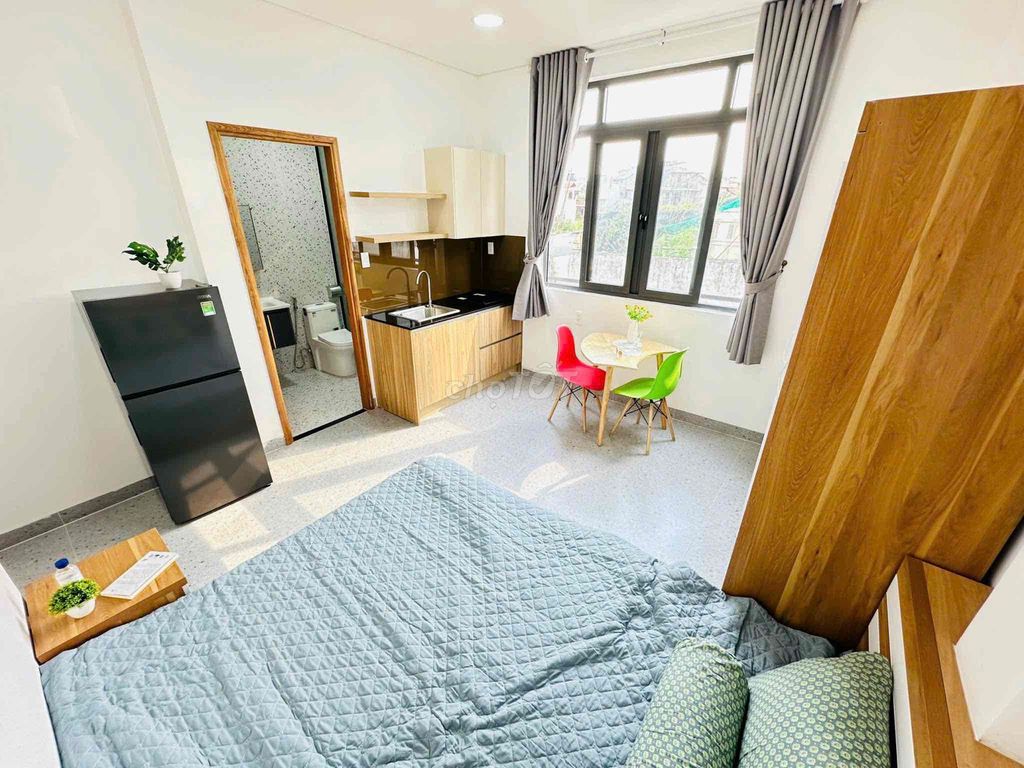 Phòng cho thuê Hoàng Sa 30m² giá 6.8 triệu - Full nội thất, an ninh hoàn hảo!