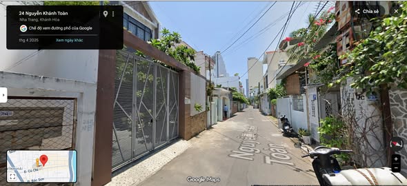 Nhà 1 Trệt 1 Lầu Đường Nguyễn Khánh Toàn 58.6m² giá 6.5 tỷ - Tiện nghi đầy đủ, gần biển