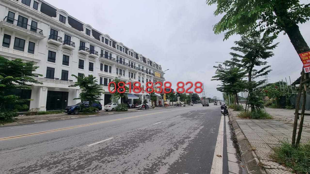 Townhouse Louis Hoàng Mai 115m² - Đường 30m, Mặt Hồ, Kinh Doanh Sầm Uất!