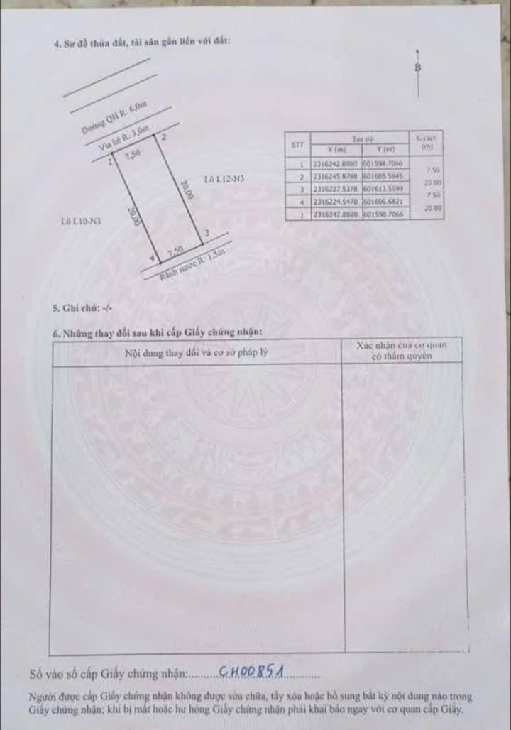 Đất đấu giá Láng Ruốc, Ngũ Lão, Thủy Nguyên, Hải Phòng 150m² giá 3 tỷ - Cơ hội đầu tư hấp dẫn!