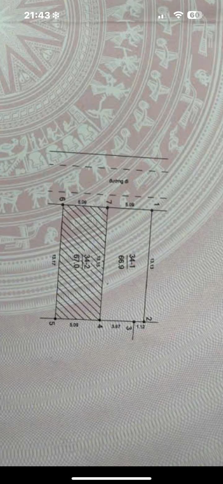 Đất dịch vụ An Khánh 66.9m² - Vị trí đẹp, tiềm năng đầu tư cao!