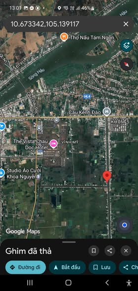 Đất nền Vĩnh Mỹ, Châu Đốc 244m² giá 1.9 tỷ - Đầu tư lý tưởng cho tương lai!