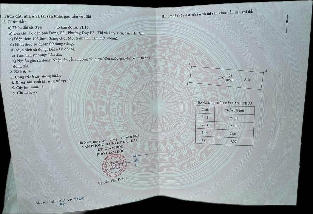 Shophouse Duy Tiên 105m² giá thỏa thuận - Kinh doanh đẳng cấp tại Khu Đô Thị Đồng Văn Xanh!