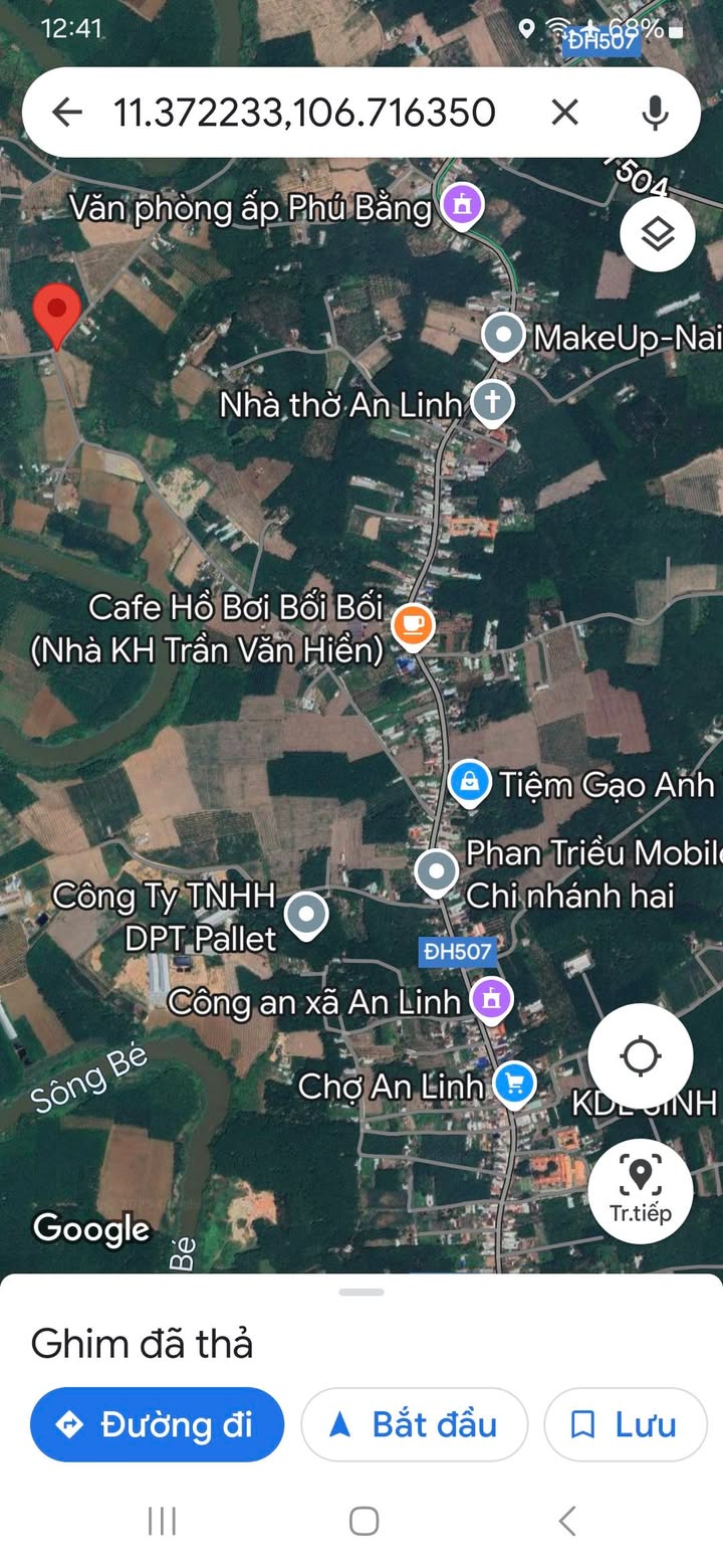 Đất thổ cư 166m² tại An Linh, Phú Giáo - Giá chỉ 300 triệu, vị trí trung tâm!