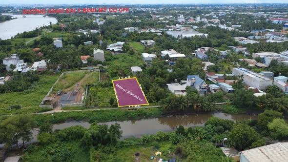 Bán đất hẻm xe hơi Đường 168, Xã Bình Mỹ, Huyện Củ Chi 455m² chỉ 6.8 tỷ - Cơ hội đầu tư tuyệt vời!