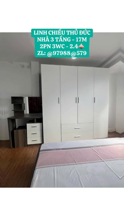 Nhà 3 tầng đường Chương Dương, Linh Chiểu, Thủ Đức 17m² giá 2.4 tỷ - Pháp lý sổ hồng riêng