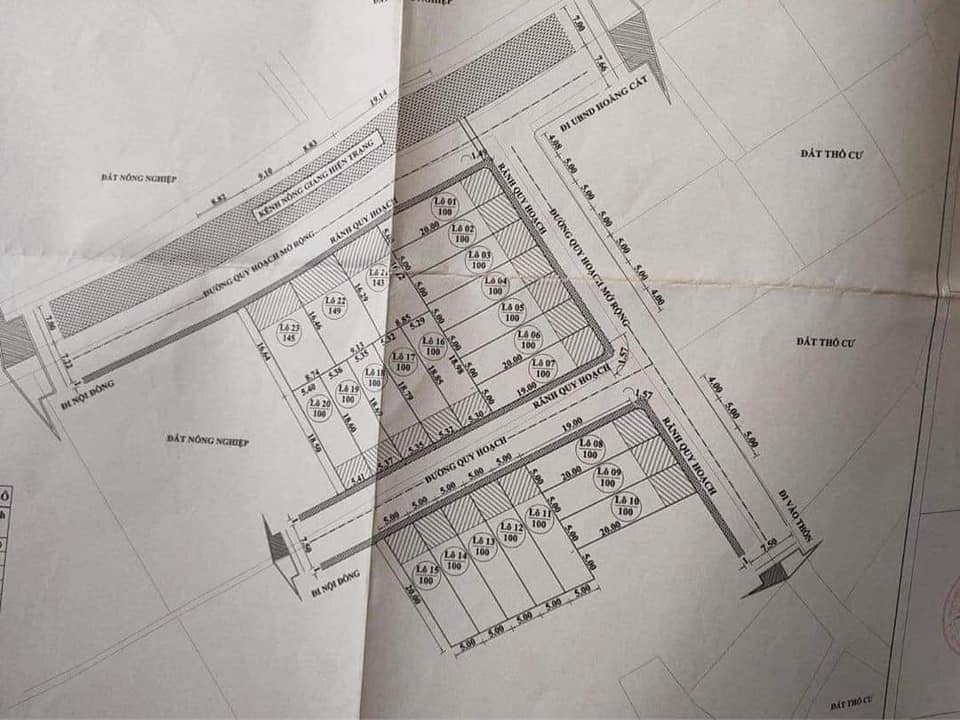 Đất nền Hoằng Cát, Hoằng Hóa 100m² giá đầu tư - Tiềm năng phát triển cao!
