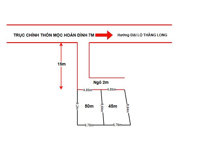 Đất thổ cư An Khánh Hoài Đức 95m² giá thỏa thuận - Cơ hội đầu tư tuyệt vời!
