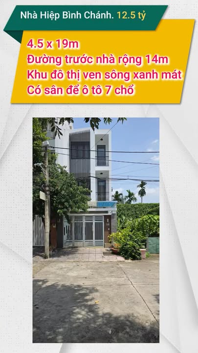 Nhà đẹp Hiệp Bình Chánh, Thủ Đức 85.5m² giá 12.5 tỷ - Sổ đỏ chính chủ, ô tô vào tận nơi!