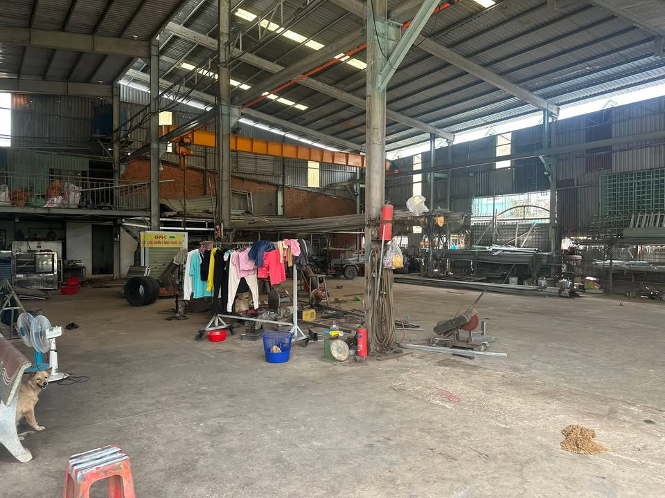 Cho thuê kho xưởng 500m² tại Phú Lợi, Thủ Dầu Một - Giá 25 triệu/tháng, diện tích rộng rãi!