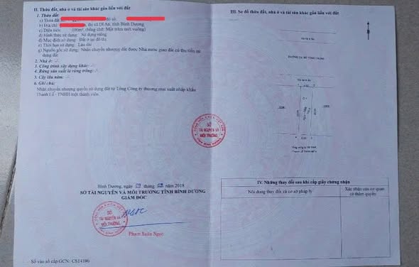 Đất nền 2 mặt tiền đường D3, Dĩ An 100m² giá 6.5 tỷ - Cơ hội đầu tư tuyệt vời!