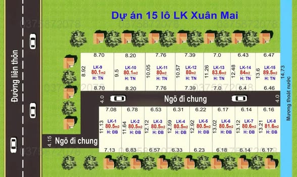 Đất nền Nam Phương Tiến 80m² giá 1 tỷ - Pháp lý rõ ràng, ô tô vào tận nơi!