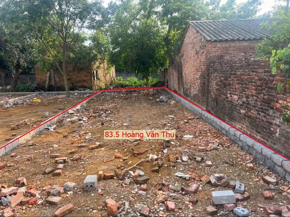 Đất phân lô Hoàng Văn Thụ 83.5m² giá thỏa thuận - Sát trục kinh doanh sầm uất!