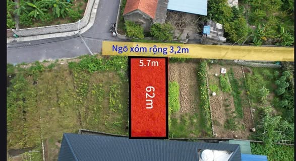Lô đất Hợp Thành, Thủy Nguyên 62.1m² giá 600 triệu - Đầu tư sinh lời ngay!