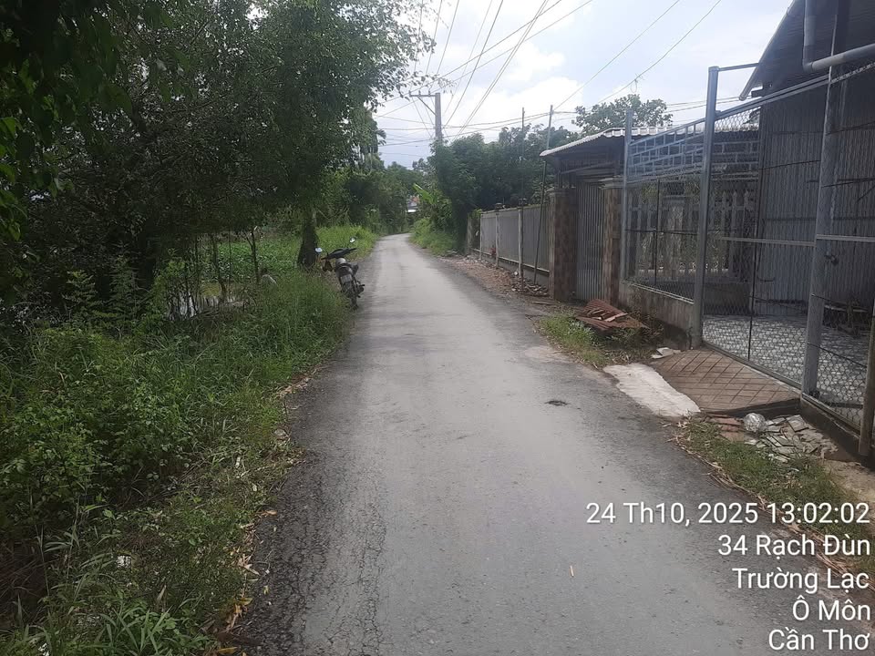 Đất nền 150m² tại Trường Lạc, Ô Môn, Cần Thơ - Giá chỉ 600 triệu - Tiềm năng đầu tư lớn!