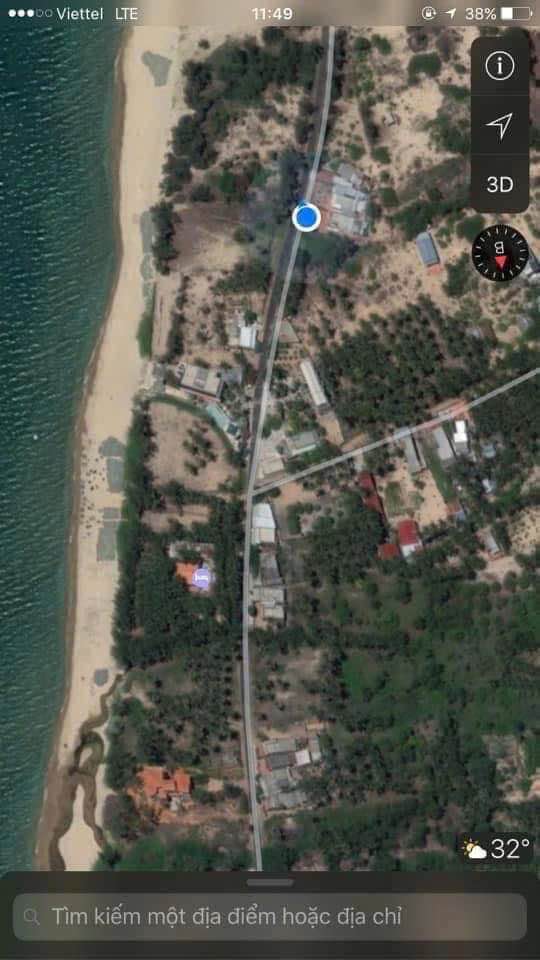 Đất mặt biển 1300m² tại Mũi Né - Cơ hội đầu tư sinh lời cao!