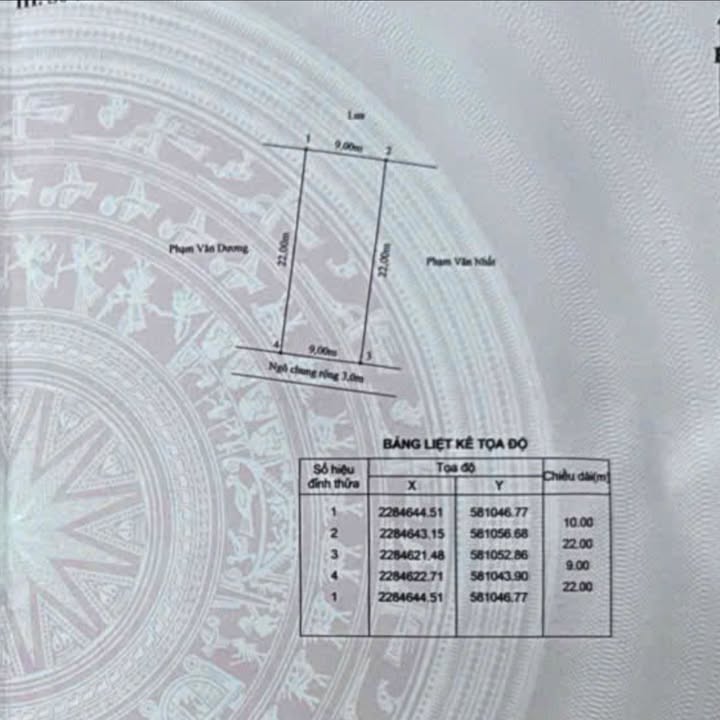 Đất nền Nguyễn Bỉnh Khiêm, Vĩnh Bảo, Hải Phòng 198m² - Giá thỏa thuận, vị trí đắc địa!