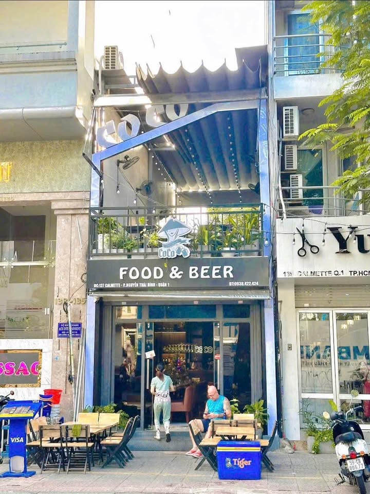 Nhà mặt tiền Calmette, P. Bến Thành, Quận 1 – Diện tích 69m², Giá thỏa thuận – Đầu tư sinh lời ngay!