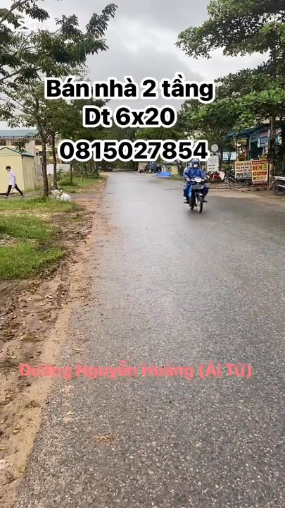 Nhà 2 tầng mặt tiền đường Nguyễn Hoàng, 120m² giá 2.1 tỷ - Đầu tư sinh lời ngay!