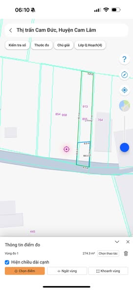 Đất nền Bãi Giếng Nam Cam Đức 270m² giá 1.65 tỷ - Đầu tư sinh lời ngay!