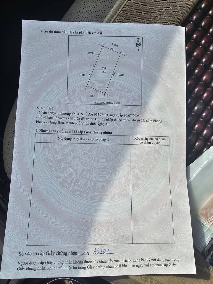 Đất nền Hưng Hòa Vinh 55m² giá chỉ 1.15 tỷ - Cơ hội đầu tư lý tưởng!