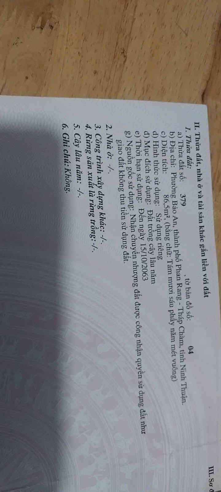 Đất nền Bảo An, Phan Rang 80m² giá chỉ 220 triệu - Sổ đỏ chính chủ!