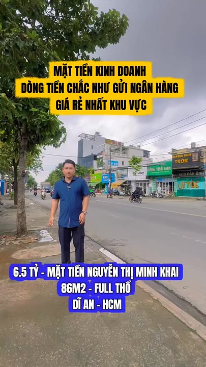 Nhà mặt tiền kinh doanh Nguyễn Thị Minh Khai 86m² giá 6.5 tỷ - Cơ hội vàng đầu tư!