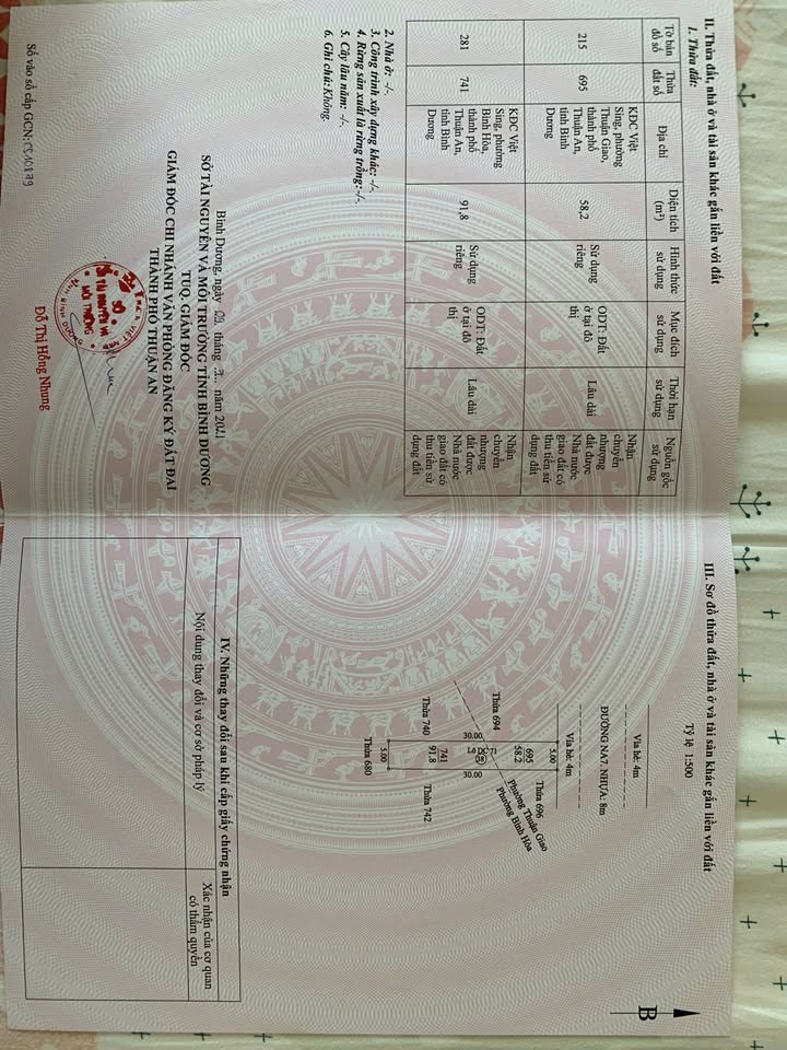 Đất nền đẹp phường Thuận Giao, Bình Dương 450m² giá 17 tỷ - Cơ hội đầu tư tuyệt vời!