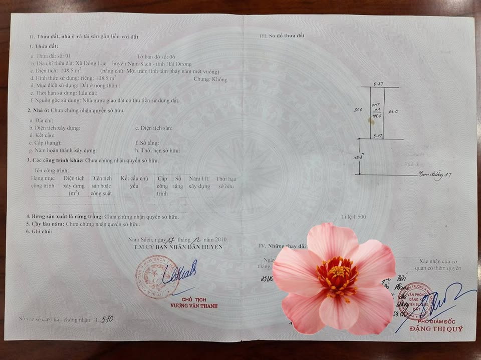 Đất mặt tiền đẹp tại xã Đông Lạc, huyện Nam Sách, Hải Dương - Giá thỏa thuận, pháp lý rõ ràng!