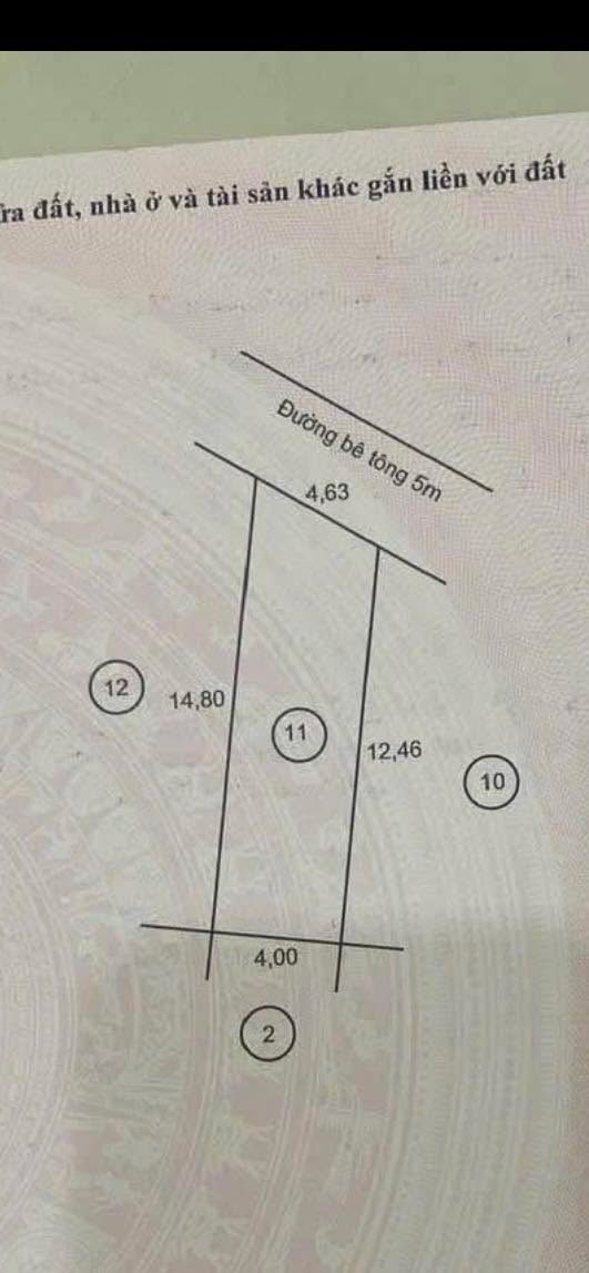 Đất nền Vĩnh Trường, Nha Trang 54.5m² giá 3.95 tỷ - Tiềm năng sinh lời cao!