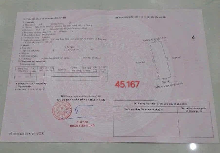 Đất nền khu đô thị phía tây Nam Cường 67.5m² giá 3 tỷ - Hướng Nam, trục đường rộng 13.5m!