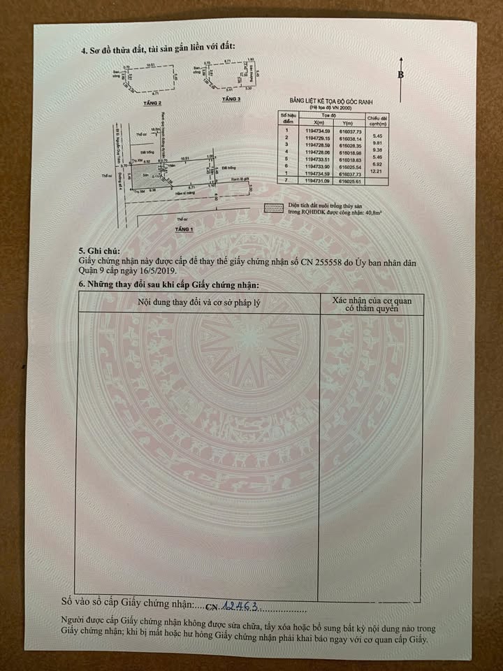Đất mặt tiền đường Số 5, Tăng Nhơn Phú B 200m² giá 14 tỷ - Đầu tư sinh lời hấp dẫn!