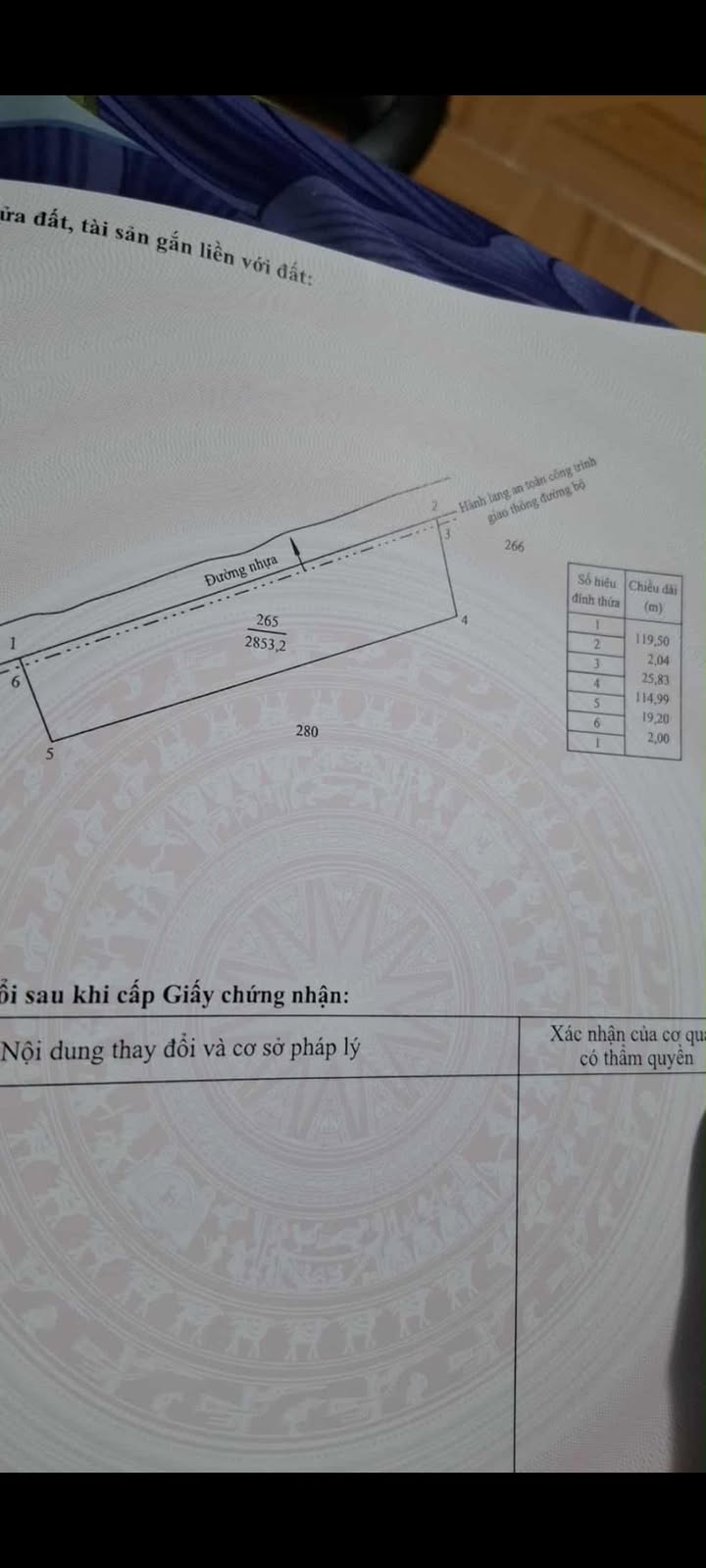Đất mặt tiền lộ nhựa Ngãi Tứ, Tam Bình 1755m² giá 1.1 tỷ - Cơ hội đầu tư tuyệt vời!