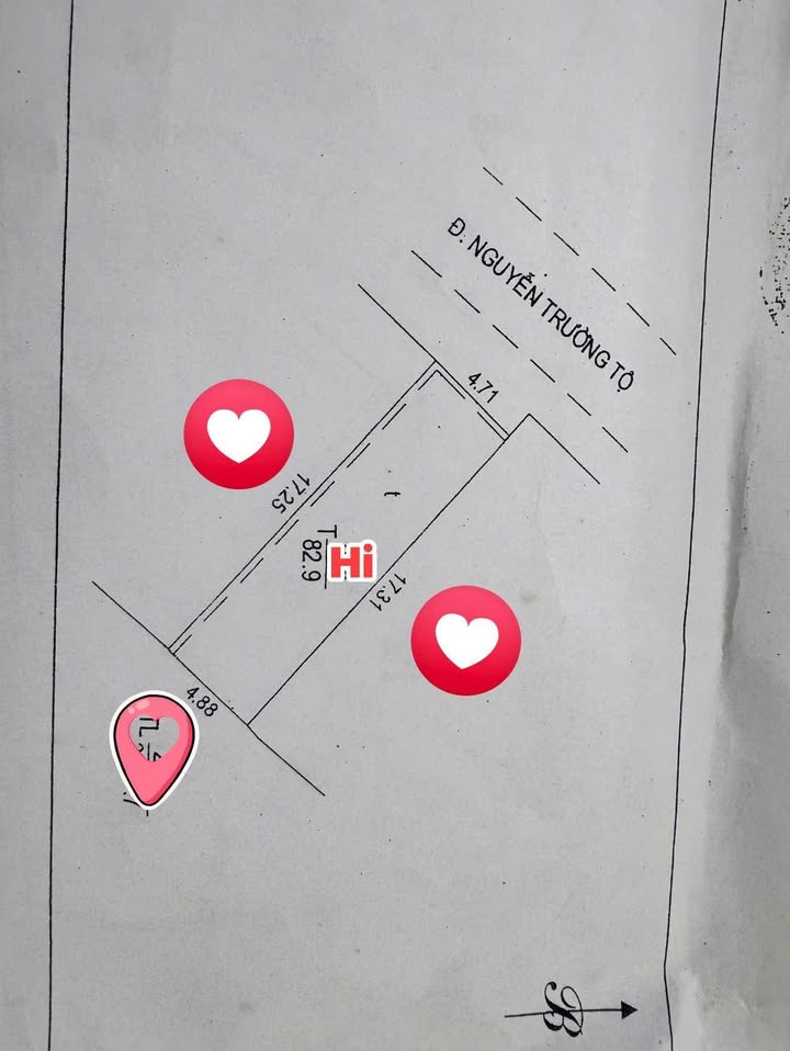 Đất nền mặt tiền đường Nguyễn Trường Tộ, Châu Đốc 83m² chỉ 3.6 tỷ - Đầu tư sinh lời ngay!