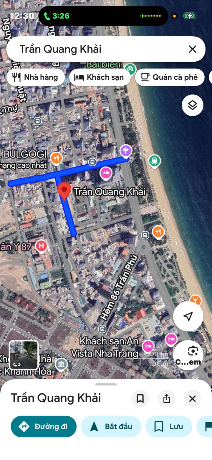 Nhà phố FrontHouse Trần Quan Khải, Nha Trang 134m² giá 24 tỷ - Cách biển chỉ 100m!