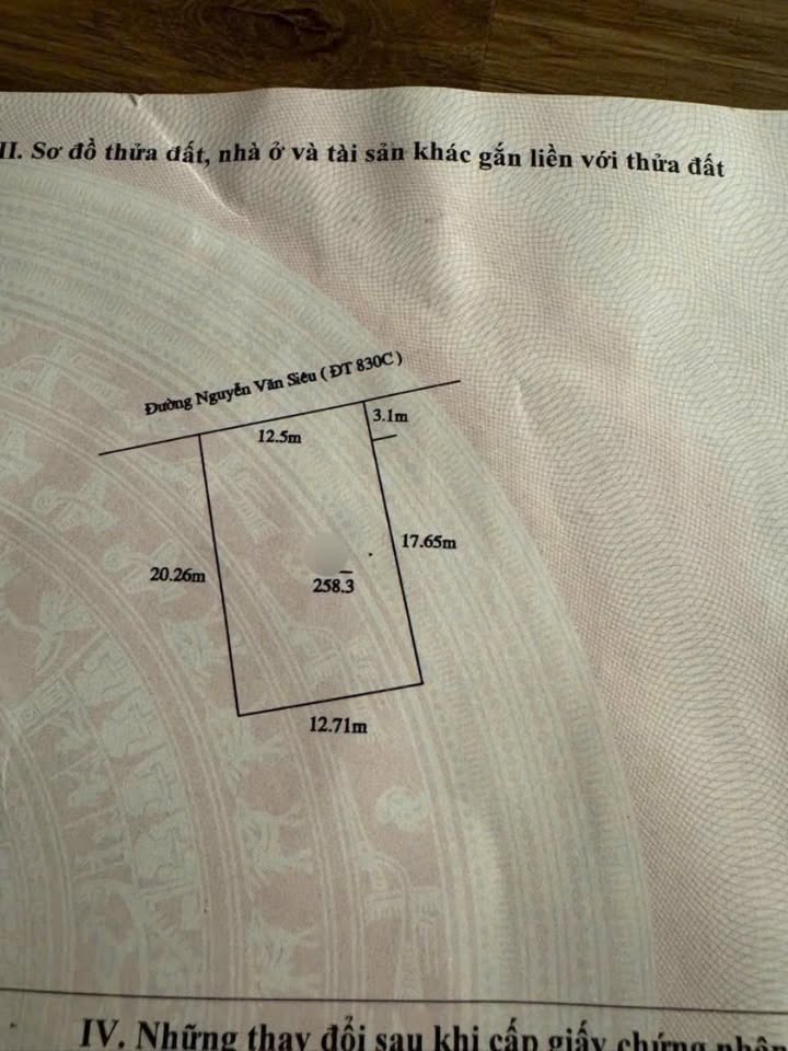 Đất thổ cư 260m² tại xã Thạnh Phú, giá chỉ 3.3 tỷ - Cơ hội đầu tư hấp dẫn!