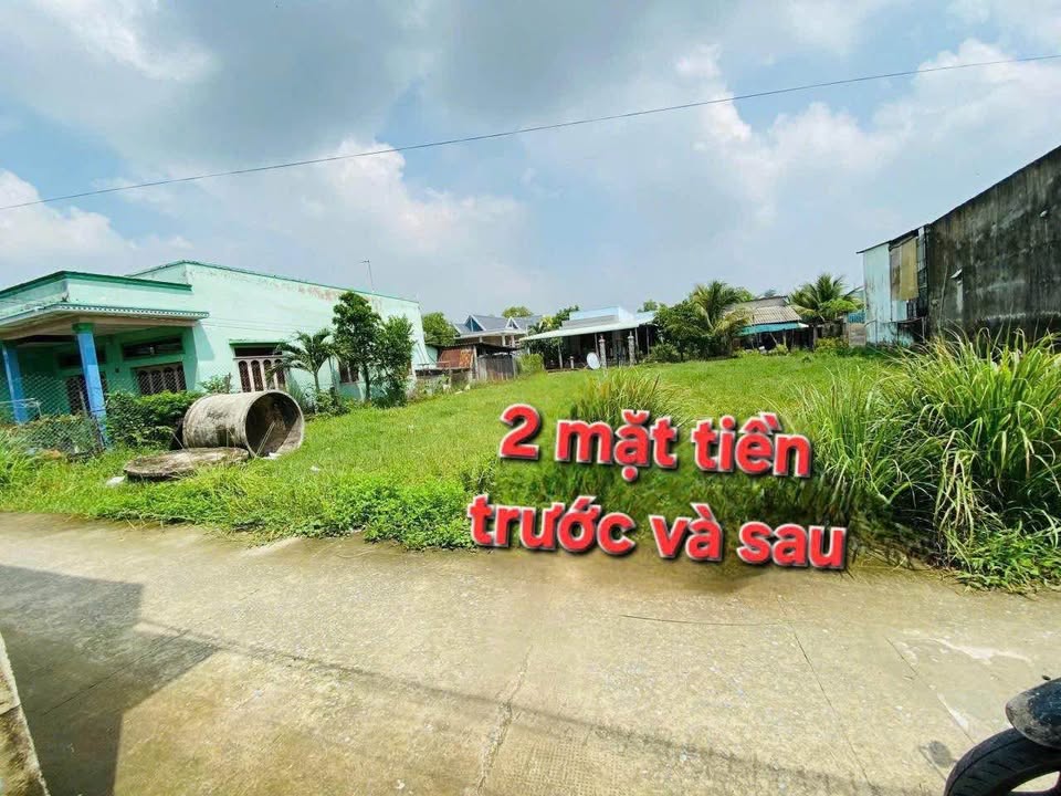 Đất nền 140m² xã Thanh Phú, Bến Lức - 1.35 tỷ, hai mặt tiền tuyệt đẹp!