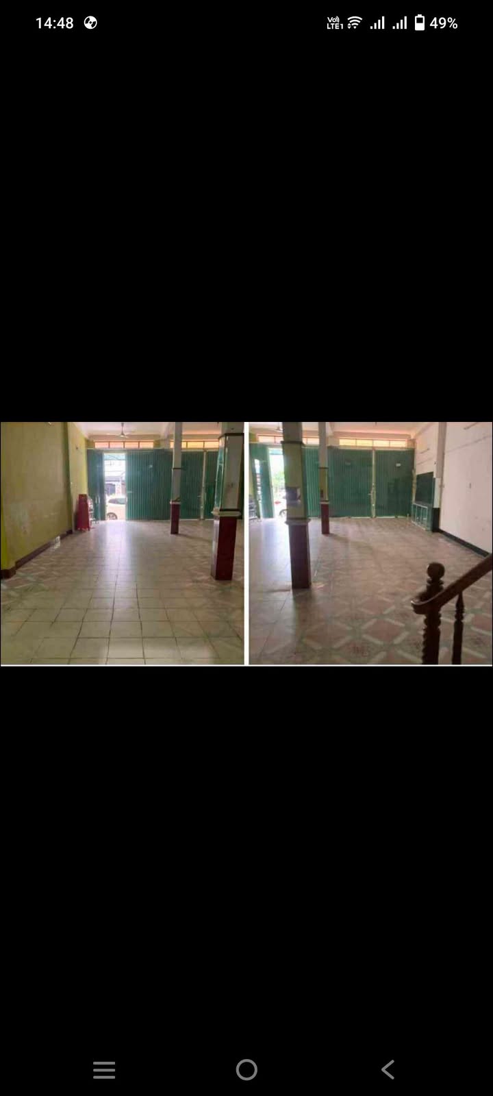 Cho thuê nhà nguyên căn mặt tiền Đinh Bộ Lĩnh Quy Nhơn 140m² giá 8 triệu - Thích hợp kinh doanh!