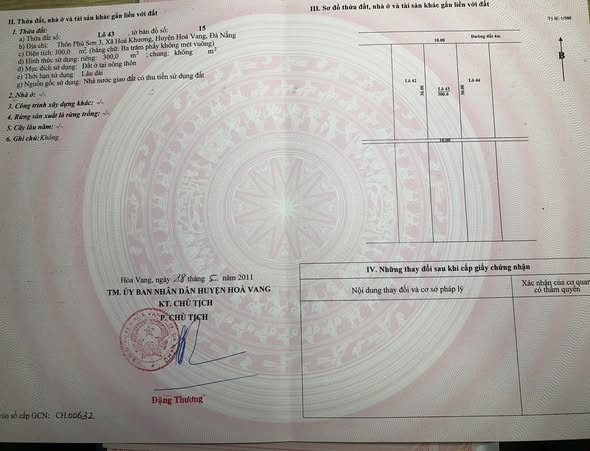 Đất nền biệt thự nhà vườn Hòa Tiến 300m² giá 2 tỷ - Vị trí đắc địa, tiềm năng sinh lời!