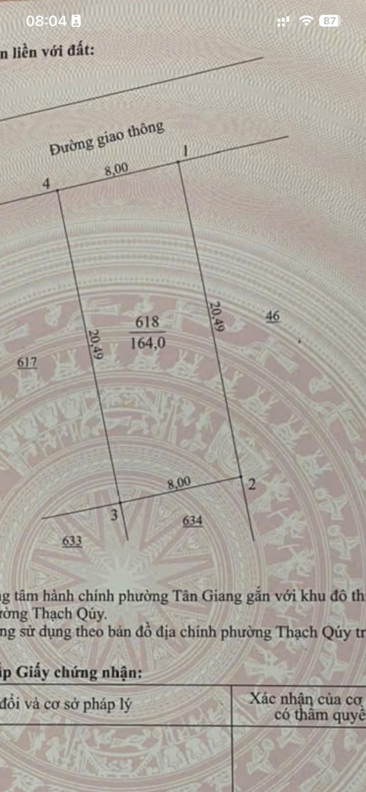 Đất nền ngõ 21 đường Hải Thượng Lãn Ông, 8.2m² giá 3.4 tỷ - Cơ hội đầu tư hấp dẫn!