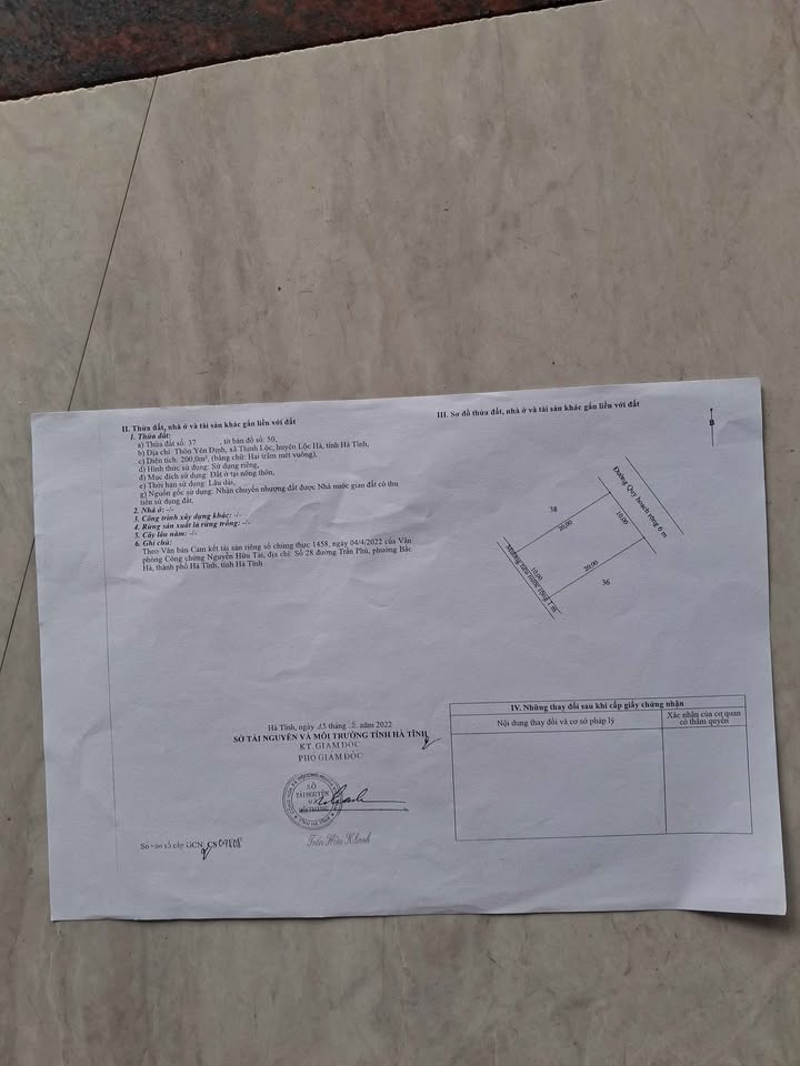 Đất nền 137m² Trần Phú, TP Hà Tĩnh giá chỉ 2.5 tỷ - Cơ hội đầu tư hiếm có!