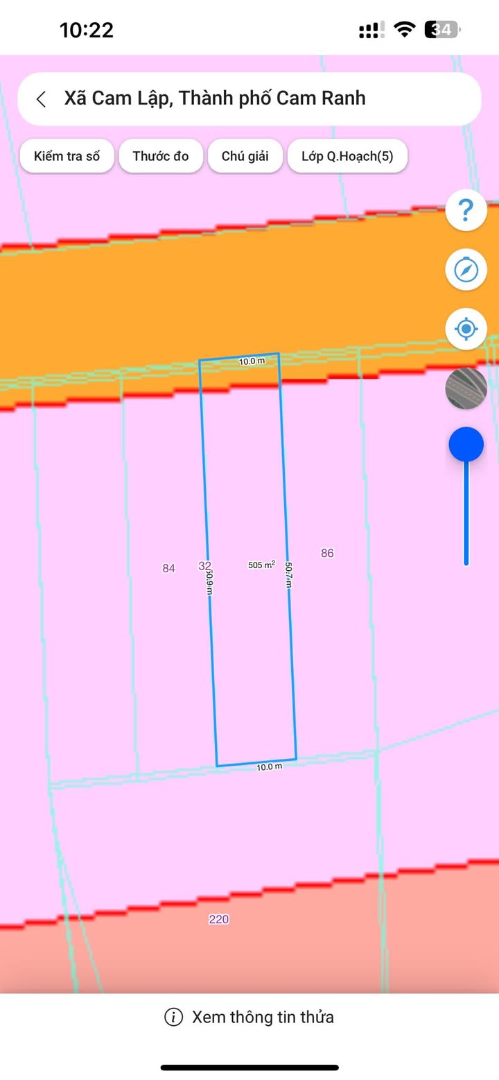 Đất thổ cư mặt tiền Hiệp Kiếp Bình Tiên 505m² giá 4.04 tỷ - Cơ hội đầu tư tuyệt vời!