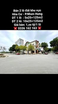 Đất nền khu phố Hòa Cư, phường An Nhơn Đông, 250m² - Giá chỉ 1 tỷ!