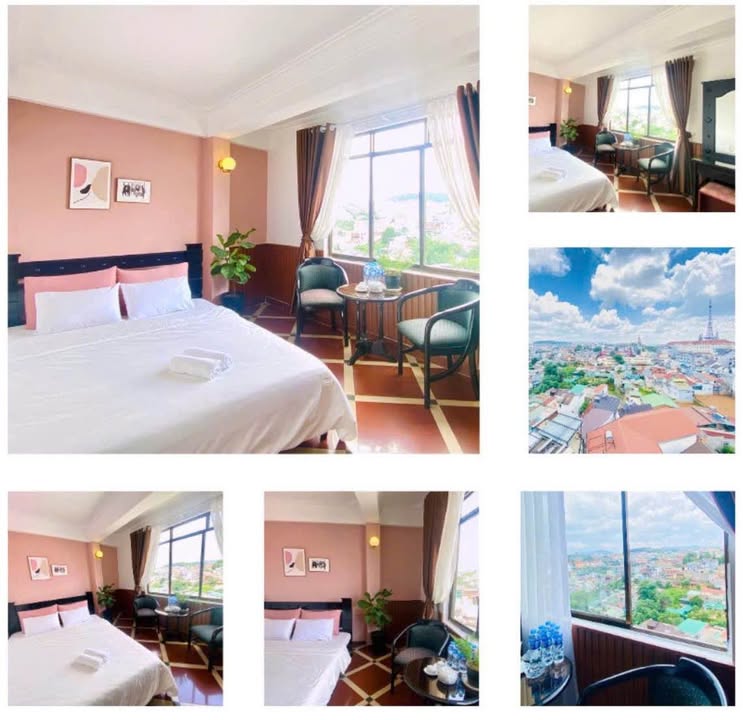 Khách sạn cho thuê đường Hà Huy Tập, Đà Lạt 217m² giá 70 triệu - Kinh doanh ngay!