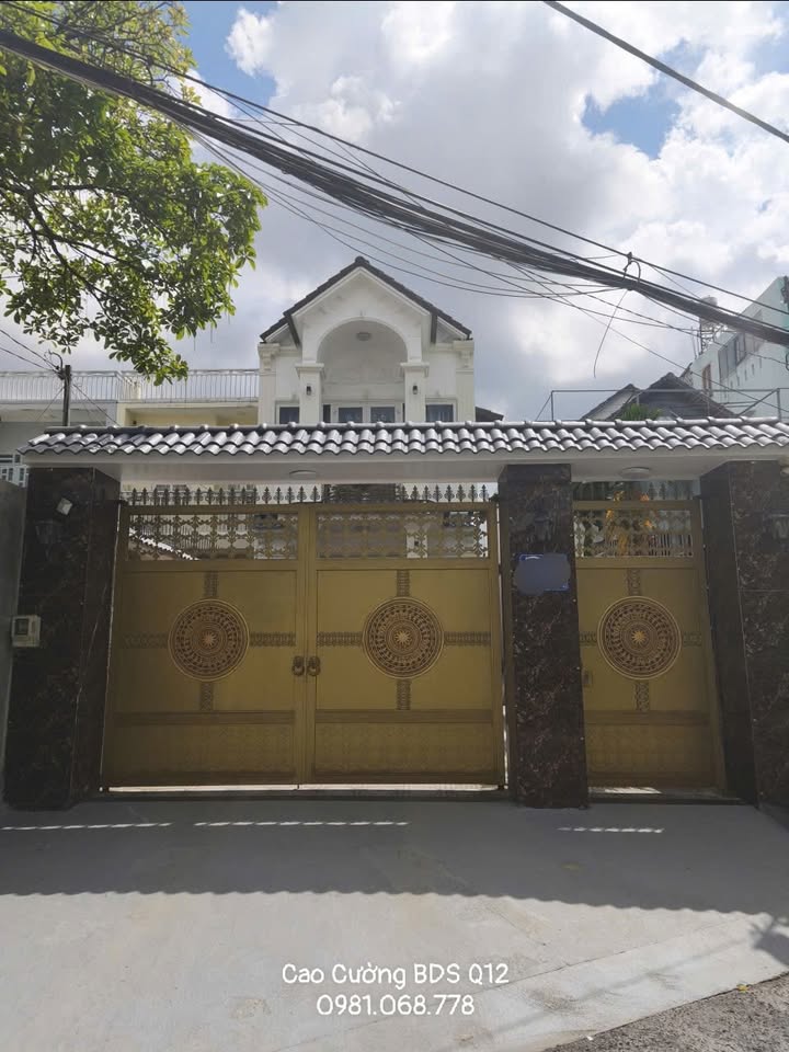 Biệt thự Tân Thới Hiệp 189m² giá 15 tỷ - Đường nhựa 8m thông thoáng