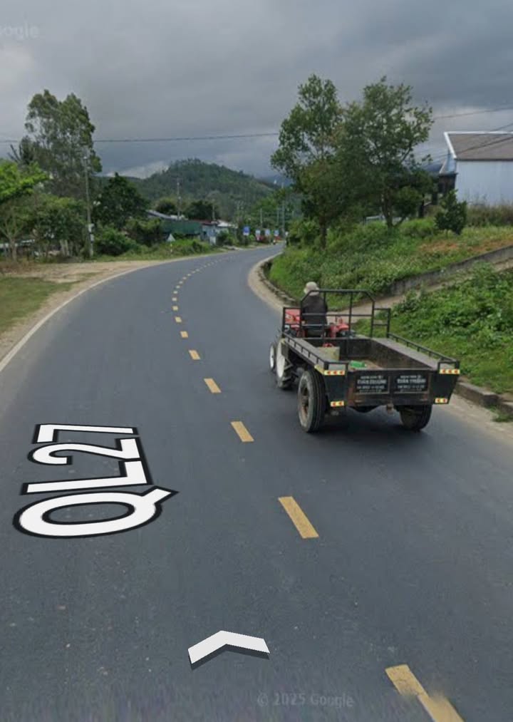 Đất mặt tiền Quốc lộ 27 Krông Bông 376m² giá 451.2 triệu - Đầu tư sinh lời ngay!