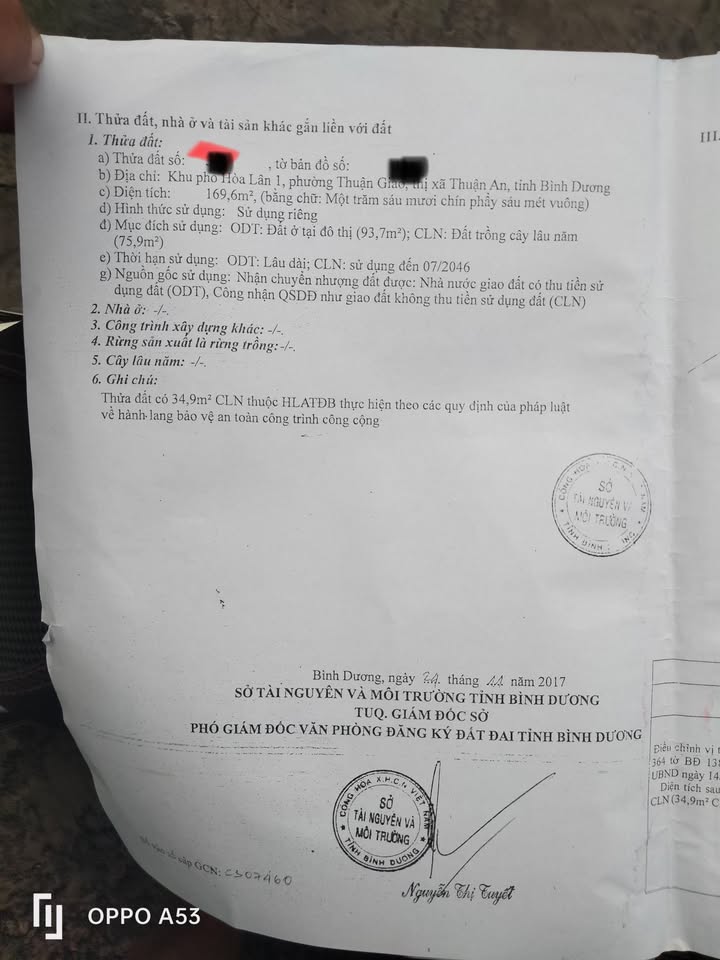 Bán nhà mặt tiền Thủ Khoa Huân, Thuận An - Diện tích 170.5m², giá 11 tỷ, kinh doanh đa ngành nghề!