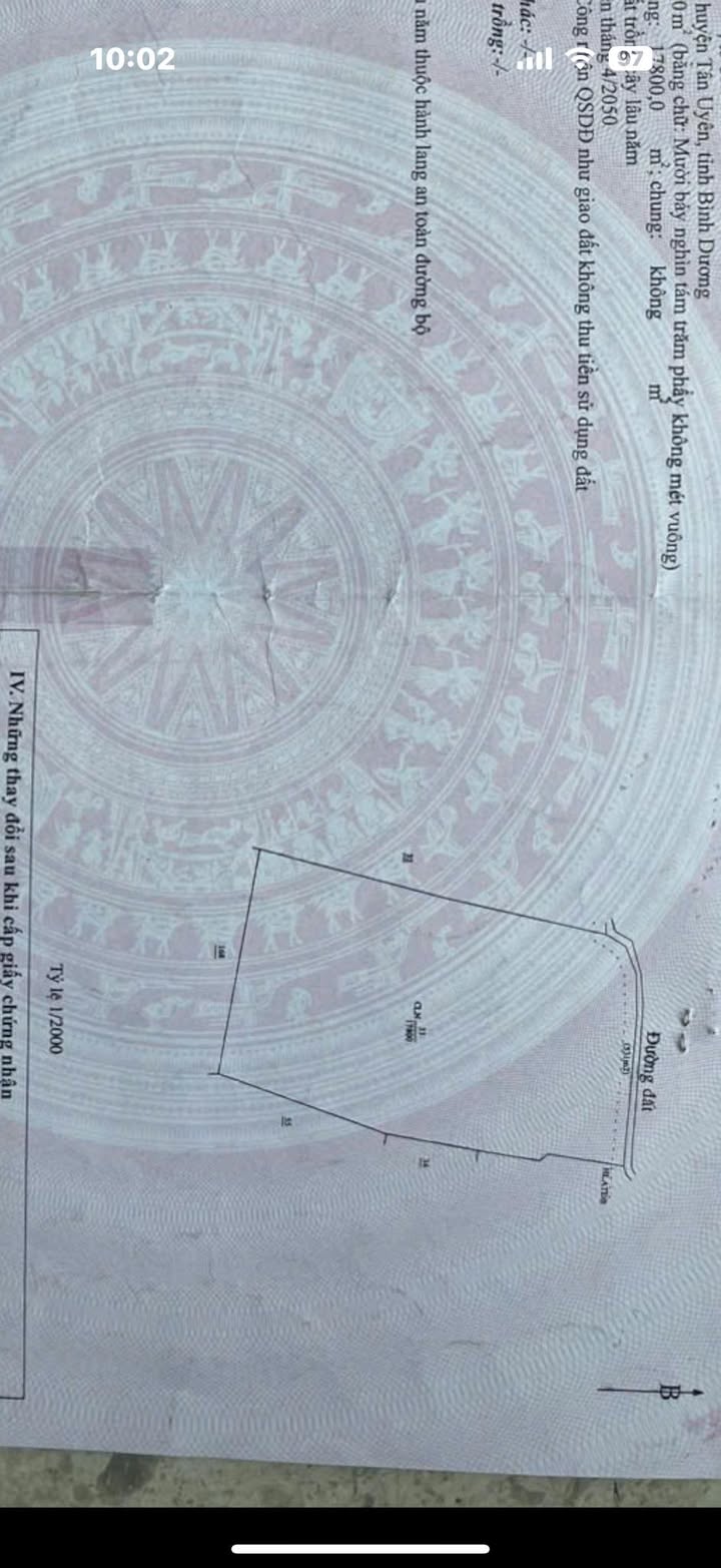 Đất SKC 26.400m² Bình Mỹ Tân Uyên Bình Dương - Giá 2,8 triệu/m², thương lượng