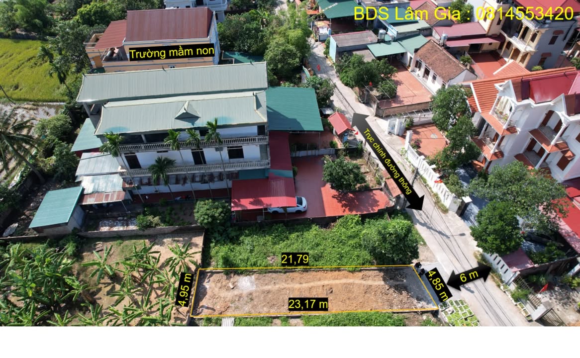 Đất nền Ngọc Nội, Trạm Lộ 108.3m² giá 3.249 tỷ - Đầu tư sinh lời ngay!