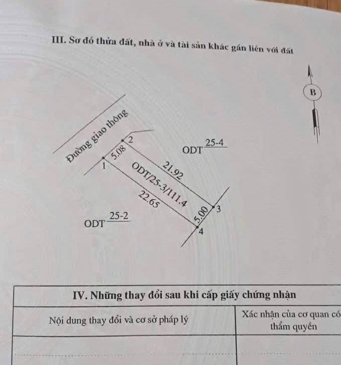Đất nền 111.4m² tại trung tâm thị trấn Thanh Sơn - Giá chỉ 600 triệu, vị trí đẹp!